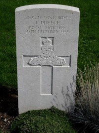 Klagenfurt War Cemetery - Preece, James